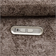 Furniture of America Bello Brown Fabric Power Reclining Sectional with USBs