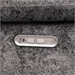 Furniture of America Bello Dark Gray Fabric Power Reclining Sectional with USBs