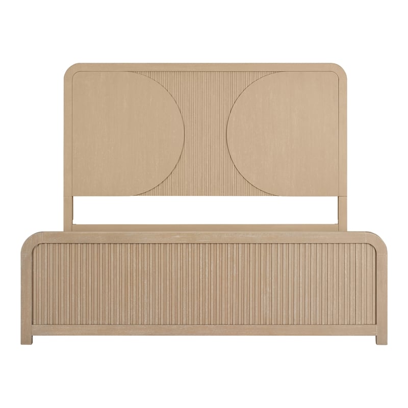 Furniture of America Tissen Wood King 5-Piece Bedroom Set in Natural