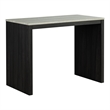 Furniture of America Isgan Wood 3-Piece Counter Dining Table Set in Black