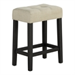Furniture of America Isgan Wood 3-Piece Counter Dining Table Set in Black