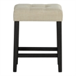 Furniture of America Isgan Wood 3-Piece Counter Dining Table Set in Black