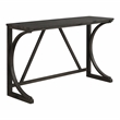 Furniture of America Idola Wood 4-Piece Counter Dining Table Set in Brown