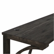 Furniture of America Idola Wood 4-Piece Counter Dining Table Set in Brown