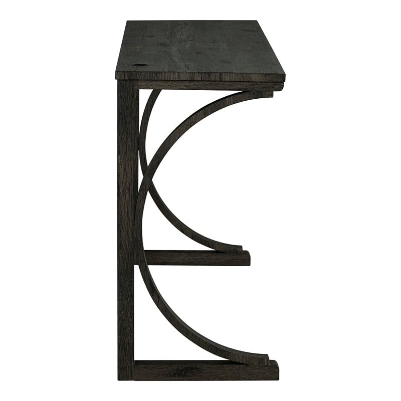Furniture of America Idola Wood 4-Piece Counter Dining Table Set in Brown