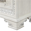 Furniture of America Gelbero White Wood Dovetail 2-Drawer Nightstand with USBs