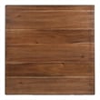Furniture of America Haarven Wood 5-Piece Counter Dining Table Set in Walnut