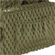 Furniture of America Dresdan Fabric 2-Arm Oversized Chaise in Green
