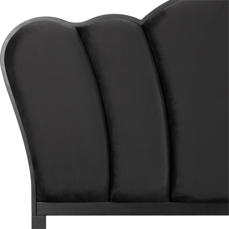 Furniture of America Seabliss Wood Queen 5-Piece Bedroom Set in Black