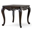 Furniture of America Raya Wood 2-Piece Coffee Table Set in Black