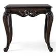 Furniture of America Raya Wood 2-Piece Coffee Table Set in Black