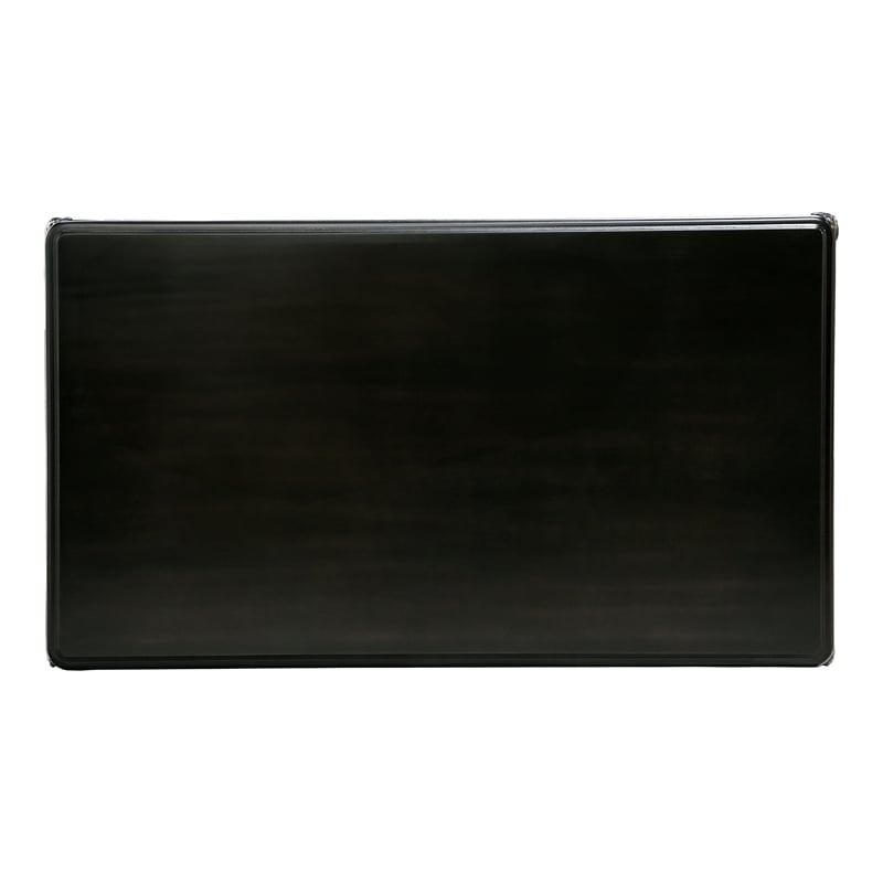 Furniture of America Raya Wood 2-Piece Coffee Table Set in Black
