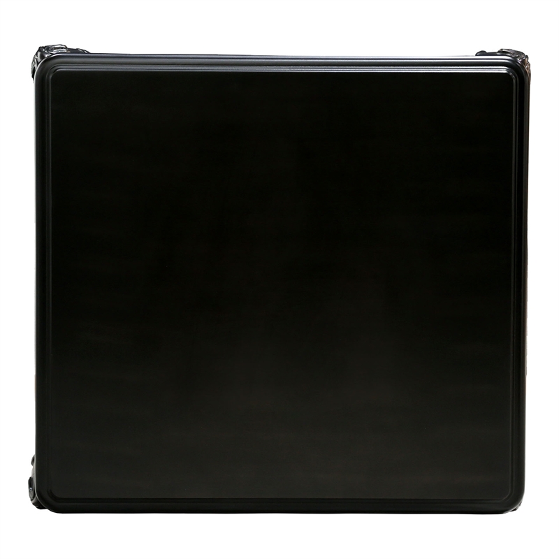 Furniture of America Raya Wood End Table with Cabriole Legs in Black