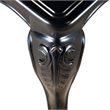 Furniture of America Raya Wood End Table with Cabriole Legs in Black