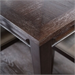 Furniture of America Arvin Wood 5-Piece Extendable Dining Table Set in Espresso