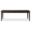 Furniture of America Arvin Wood 5-Piece Extendable Dining Table Set in Espresso