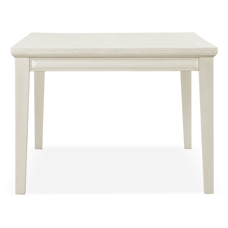 Furniture of America Arvin Wood 5-Piece Extendable Dining Table Set in White