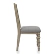 Furniture of America Shelimar Wood Side Chairs in Light White Wash (Set of 2)