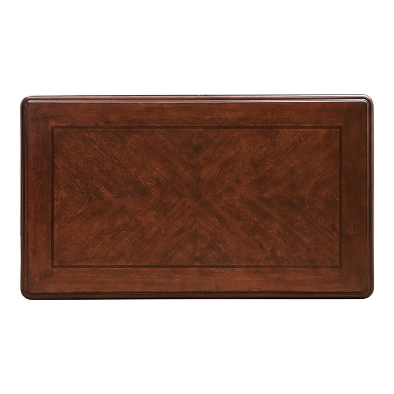 Furniture of America Boyd Wood 2-Piece Coffee Table Set in Brown