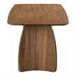 Furniture of America Haukea Wood 7-Piece Dining Table Set in Walnut