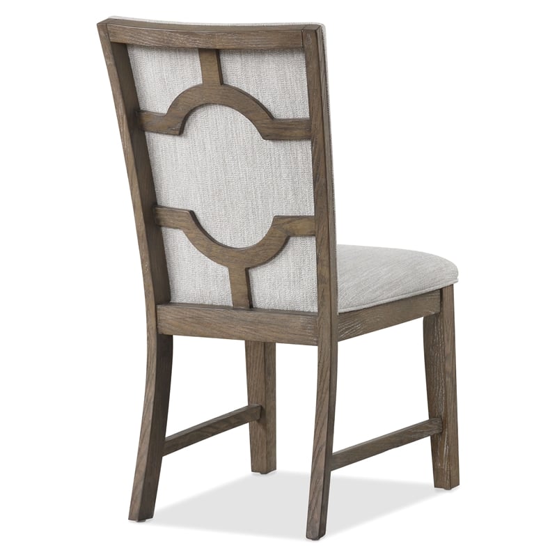 Furniture of America Vrusales Wood Extendable 7-Piece Dining Table Set in Oak