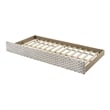 Furniture of America Ladell Fabric and Wood Twin Daybed with Trundle in White