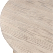 Furniture of America Aberma Wood 5-Piece Round Dining Table Set in Natural