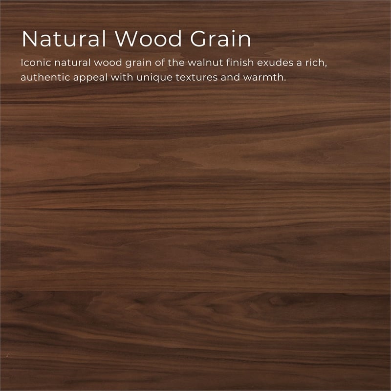 Furniture of America Vivendel Wood 7-Piece Dining Table Set in Walnut
