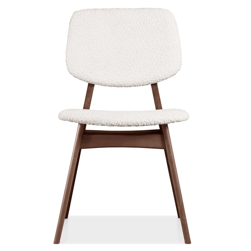 Furniture of America Vivendel Wood 7-Piece Dining Table Set in Walnut