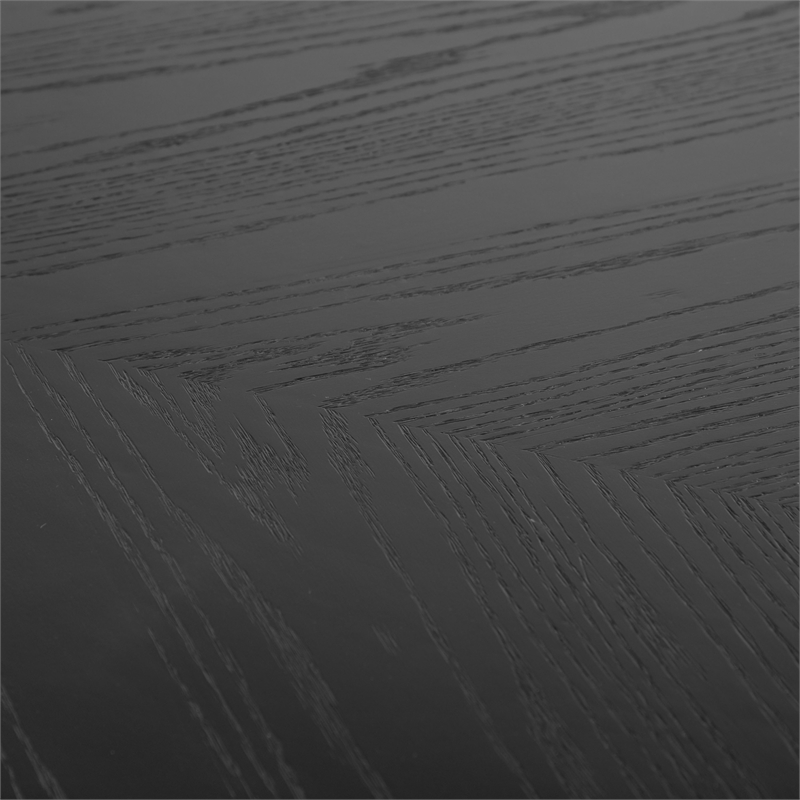 Furniture of America Seabliss Wood 84-inch Dining Table in Black