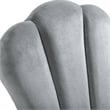 Furniture of America Seabliss Wood and Fabric Side Chairs in Silver (Set of 2)