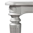 Furniture of America Seabliss Wood 84-inch Dining Table in Silver