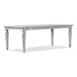 Furniture of America Seabliss Wood 84-inch Dining Table in Silver
