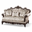 Furniture of America Adelaide Fabric and Wood 2-Piece Sofa Set in Beige