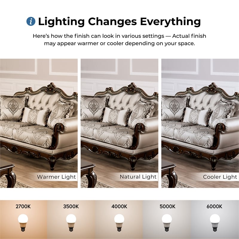 Furniture of America Adelaide Fabric and Wood 2-Piece Sofa Set in Beige