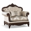Furniture of America Adelaide Fabric and Wood 3-Piece Sofa Set in Beige
