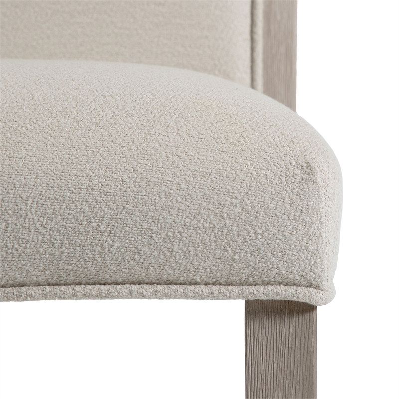 Furniture of America Westely Wood and Upholster Natural Side Chairs (Set of 2)