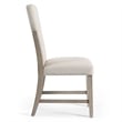 Furniture of America Westely Wood and Upholster Natural Side Chairs (Set of 2)