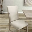 Furniture of America Westely Wood and Upholster Natural Side Chairs (Set of 2)