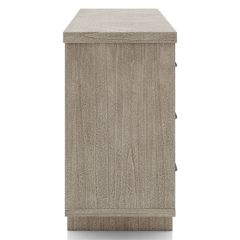 Furniture of America Westely Wood Multi-Storage Server in Natural