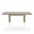 Furniture of America Westely Wood Extendable Dining Table in Natural