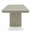Furniture of America Westely Wood Extendable Dining Table in Natural