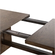 Furniture of America Goddard Wood 7-Piece Dining Table Set in Dark Walnut