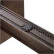 Furniture of America Goddard Wood 7-Piece Dining Table Set in Dark Walnut