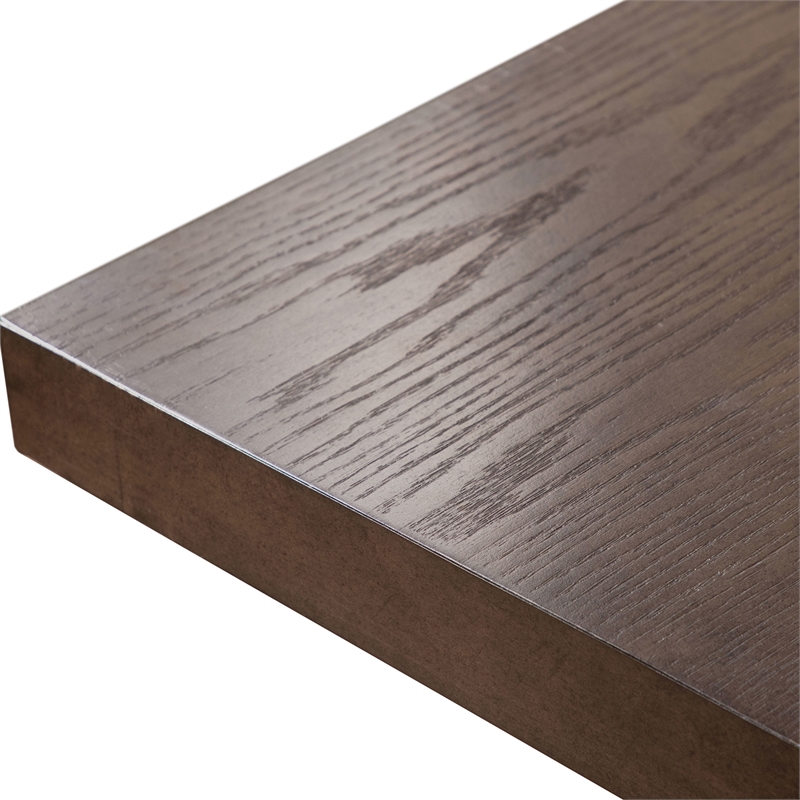 Furniture of America Goddard Wood 7-Piece Dining Table Set in Dark Walnut