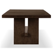 Furniture of America Goddard Wood 7-Piece Dining Table Set in Dark Walnut