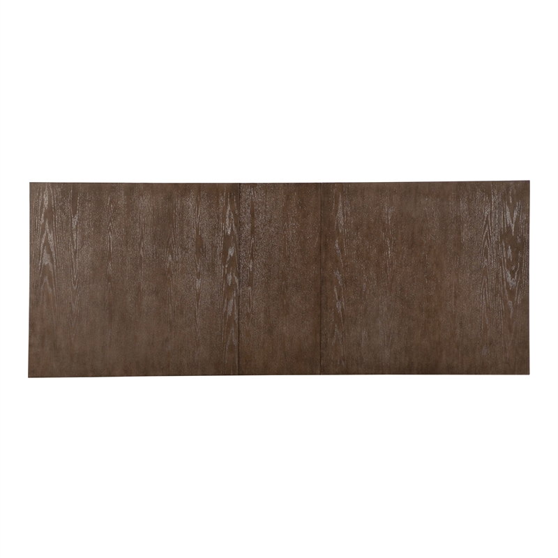Furniture of America Goddard Wood 7-Piece Dining Table Set in Dark Walnut