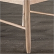 Furniture of America Sheil Wood 5-Piece Dining Table Set in Natural