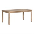 Furniture of America Sheil Wood 5-Piece Dining Table Set in Natural