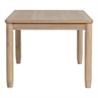 Furniture of America Sheil Wood 5-Piece Dining Table Set in Natural